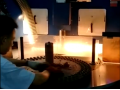 數(shù)控磨簧機(jī)（型號(hào)：三立電爐SLM250-12B-S雙料盤(pán)，攝于福州立洲彈簧有限公司） (7438播放)
